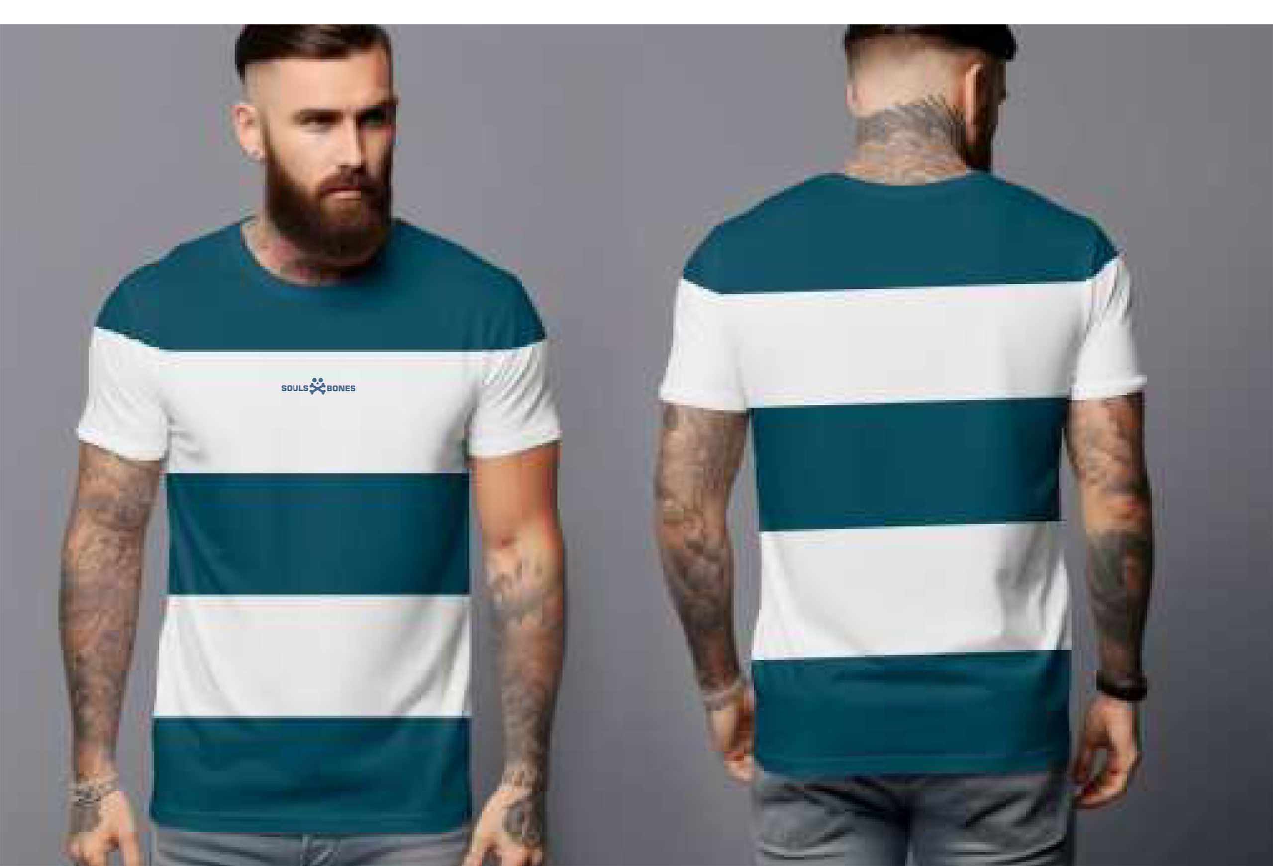 CMSB2611 CAMISETA SOUL BOUNES FRANJAS
