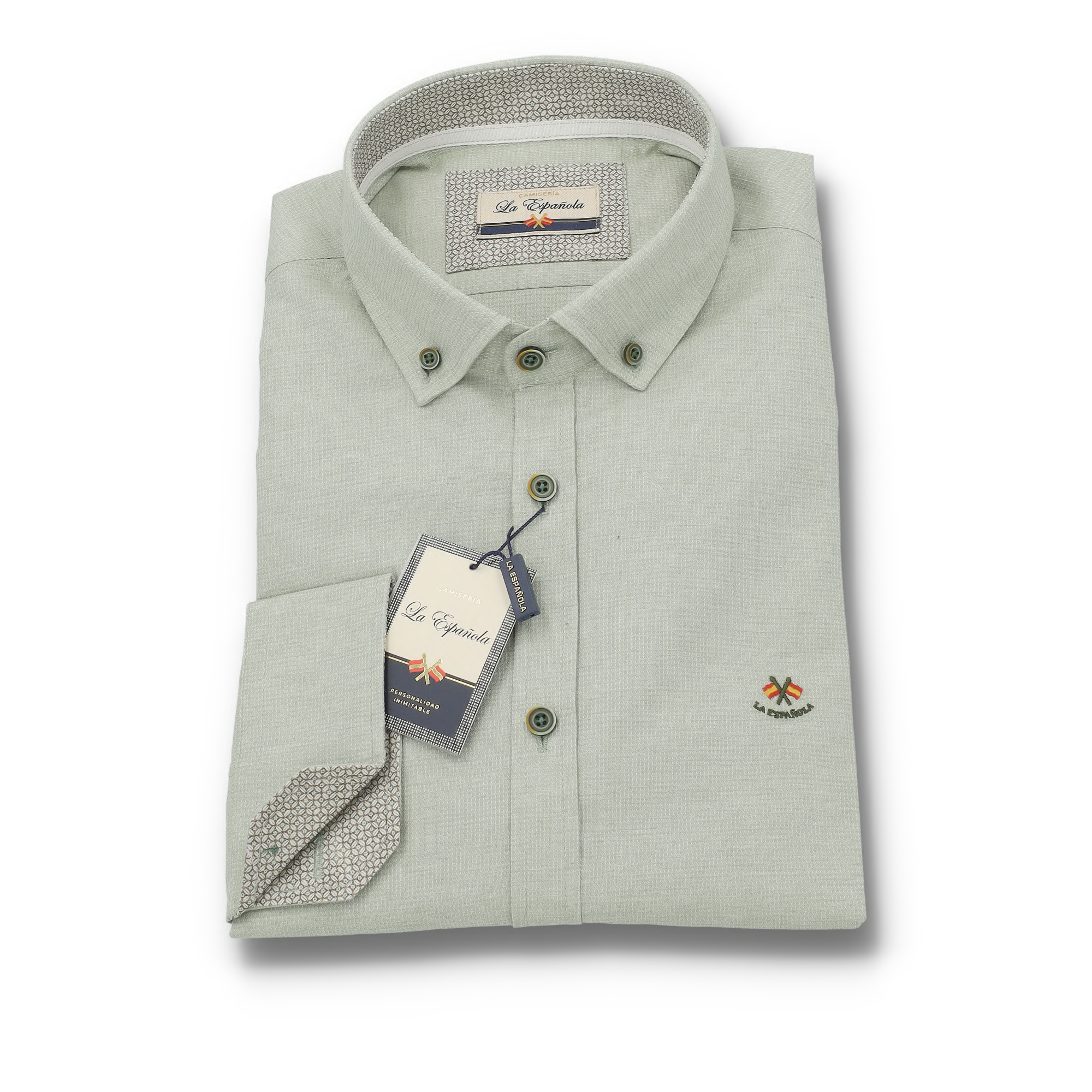 CAMISA LA ESPAÑOLA SERIE 5/6431 – CUELLO 305 SEMIENTALLADO