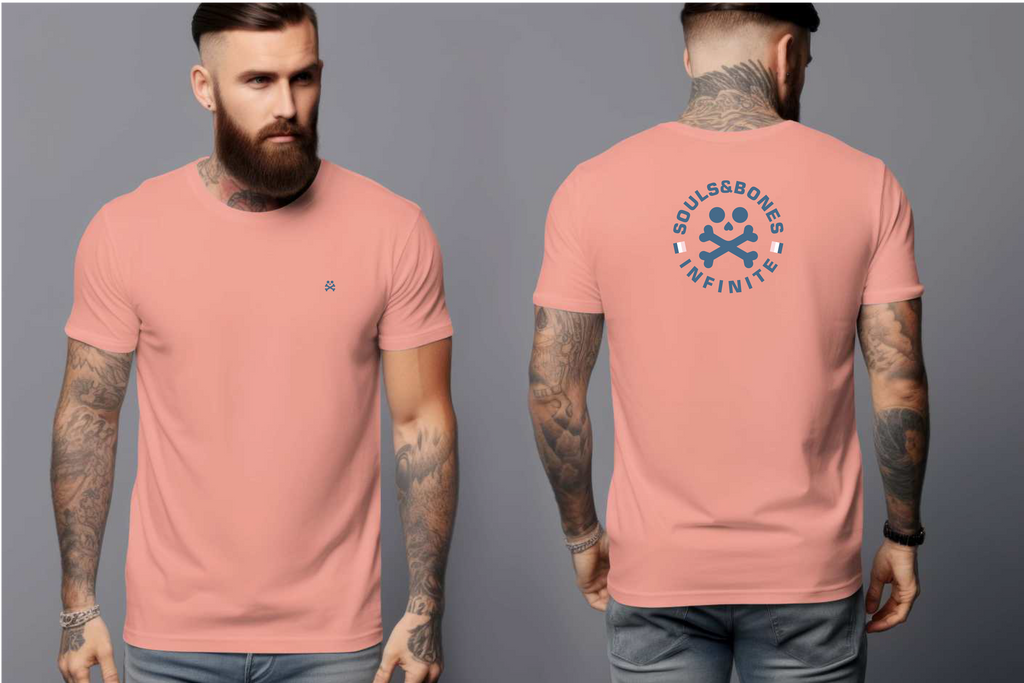 CMSB2601B CAMISETA SOUL BOUNES BORDADA  PECHO DTF ESPALDA