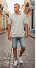 PHV2601 POLO HILO  SOUL & BONES CRUDO