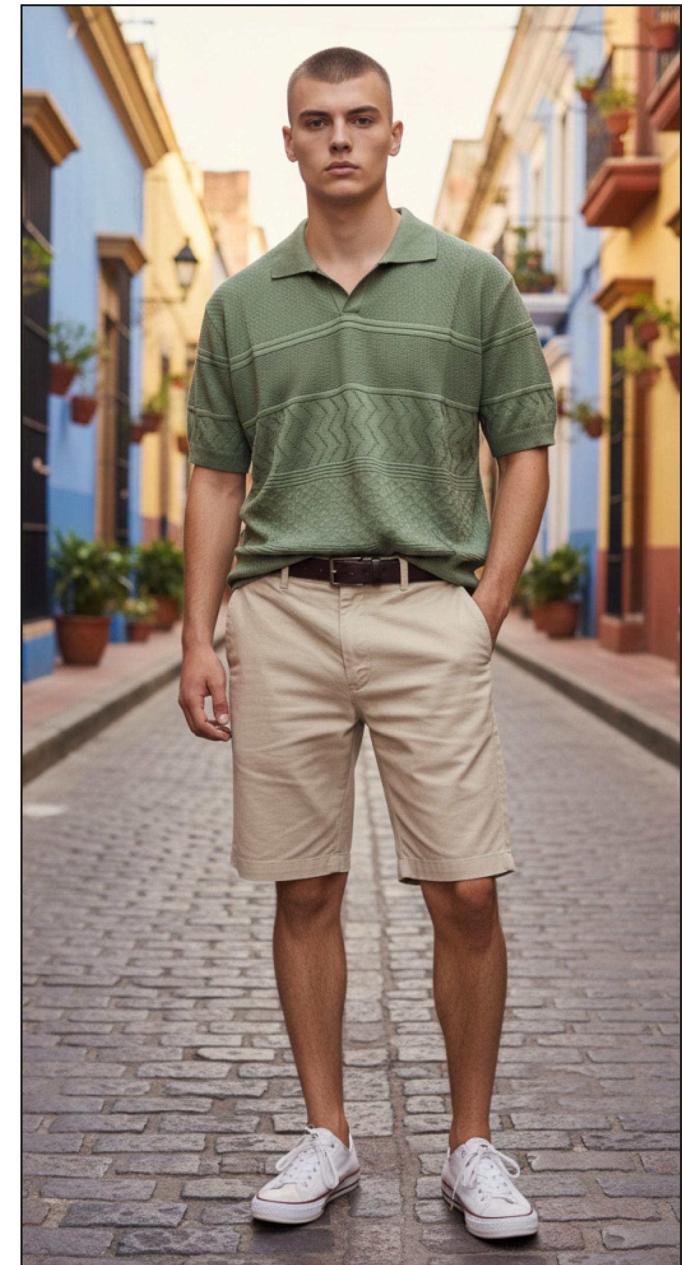 PHV-2603 POLO SOUL BONES VERDE KAKI