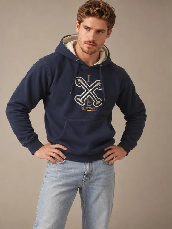 SUDADERA 11002 LA ESPAÑOLA AZUL MARINO ESPAÑA