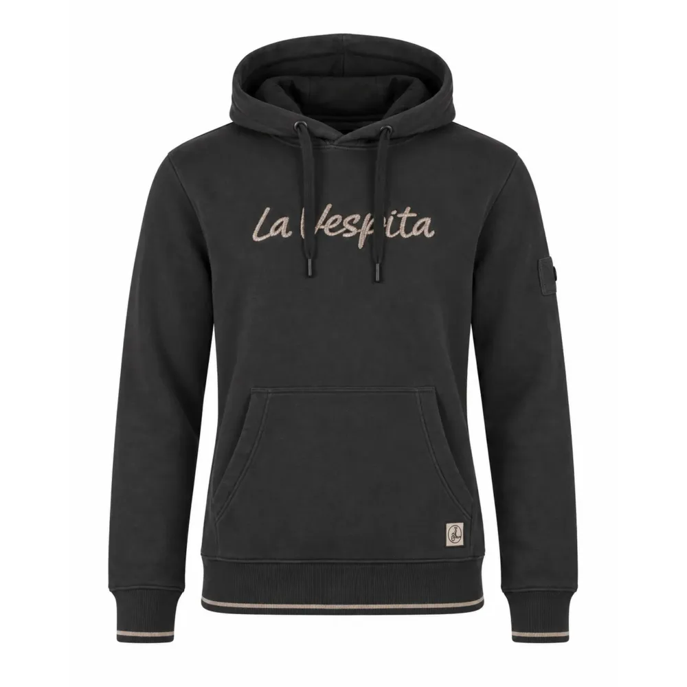 Sudadera con capucha La Vespita 51181 negra