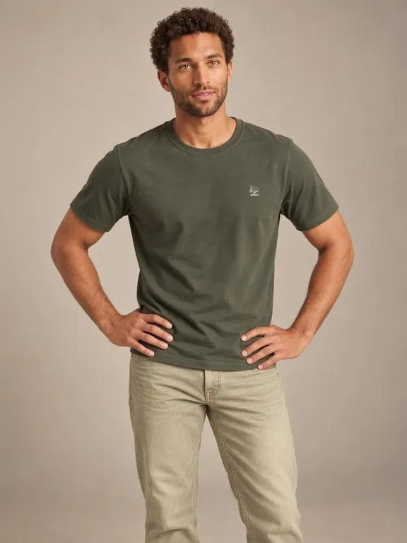 51090 CAMISETA LA VESPITA verde oscuro