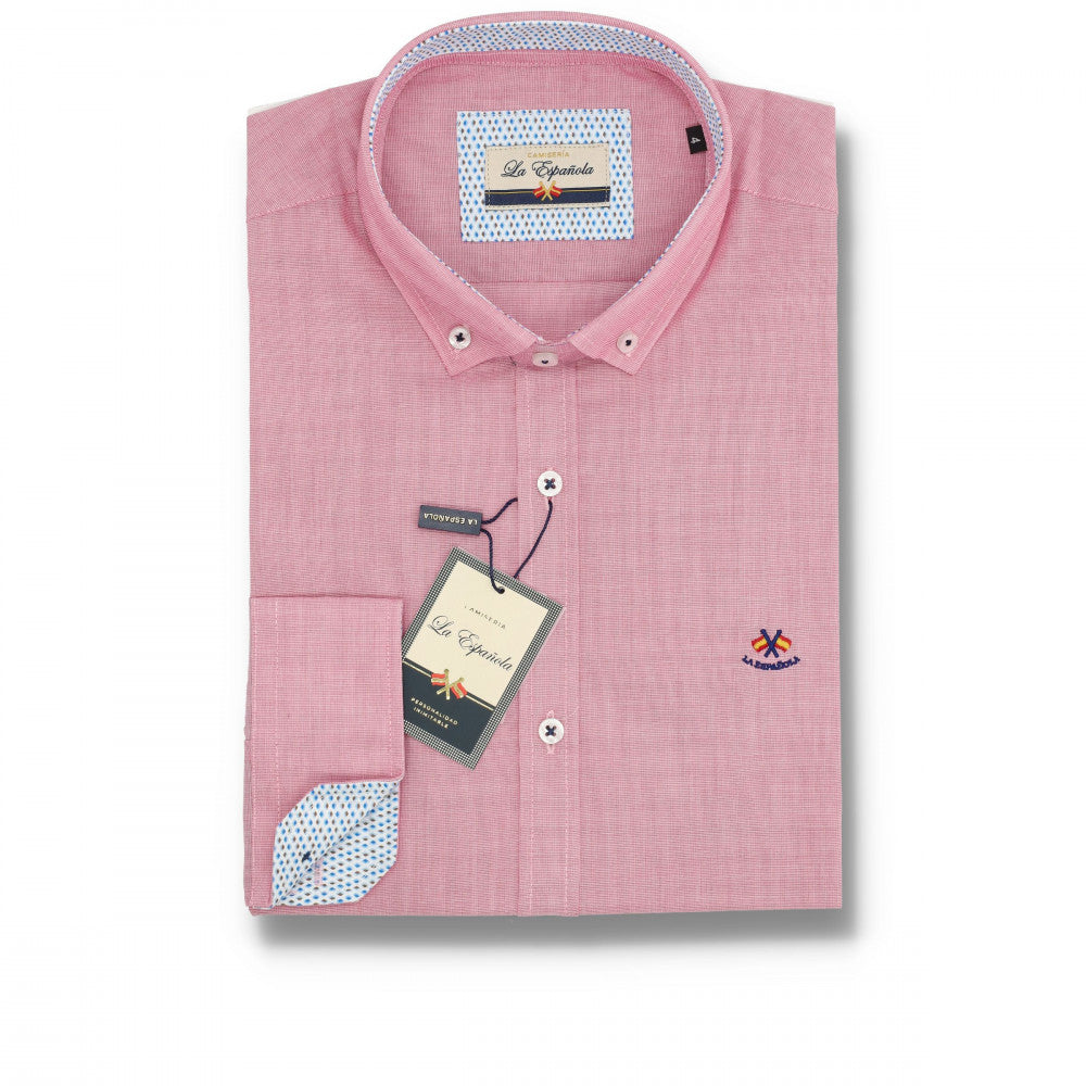 Camisa fil fil serie 5/6420 cuello 305 color 7