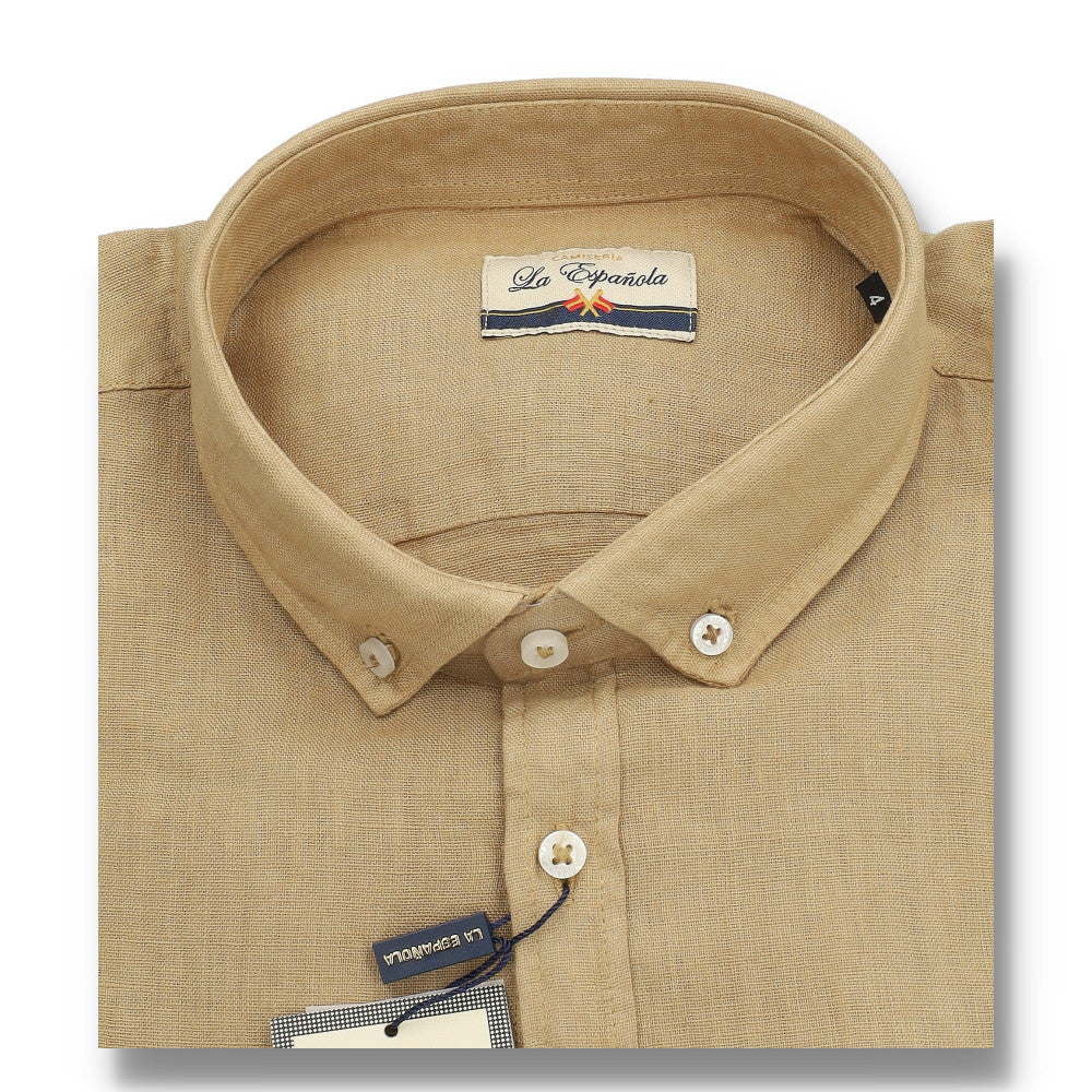 CAMISA 5/6436 LA ESPAÑOLA 100% LINO CUELLO 305 color 13