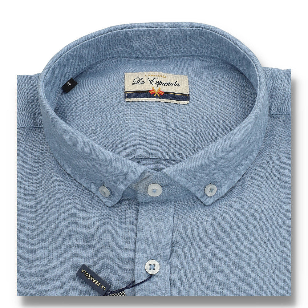 CAMISA 5/6436 LA ESPAÑOLA 100% LINO CUELLO 305 color 16