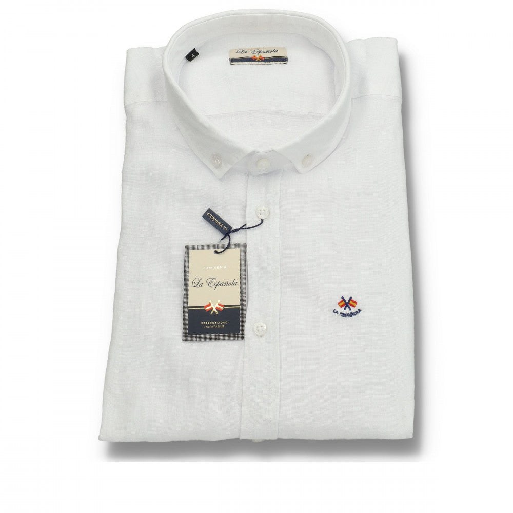 CAMISA 5/6436 LA ESPAÑOLA 100% LINO CUELLO 305 color 1