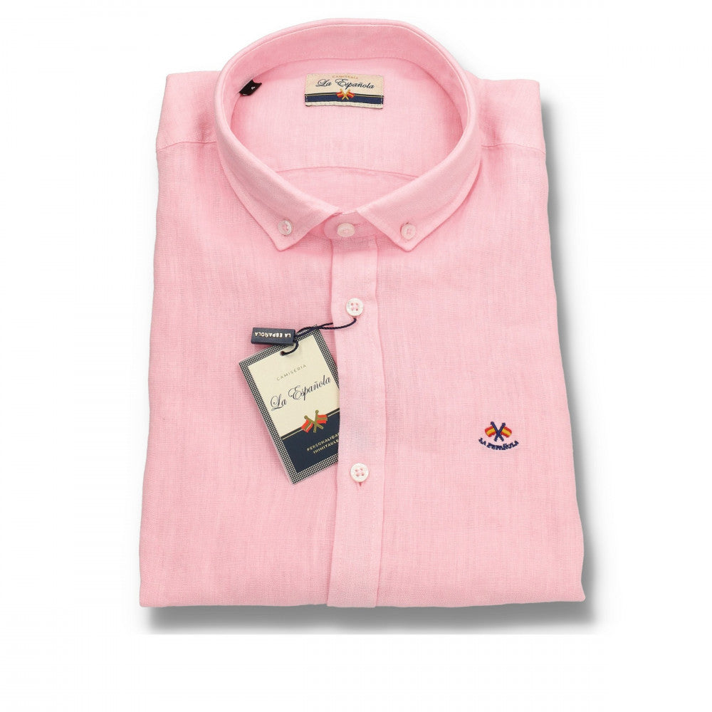 CAMISA 5/6436 LA ESPAÑOLA 100% LINO CUELLO 305 color 2