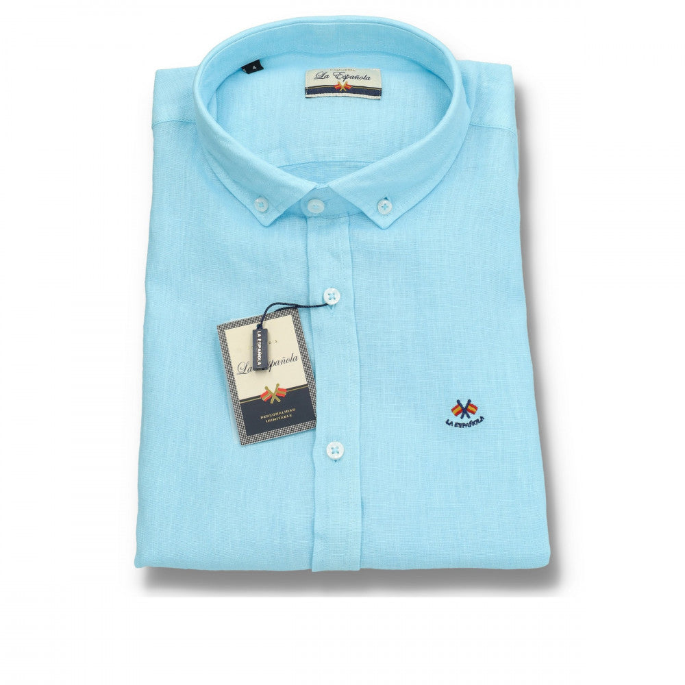 CAMISA 5/6436 LA ESPAÑOLA 100% LINO CUELLO 305 color 4
