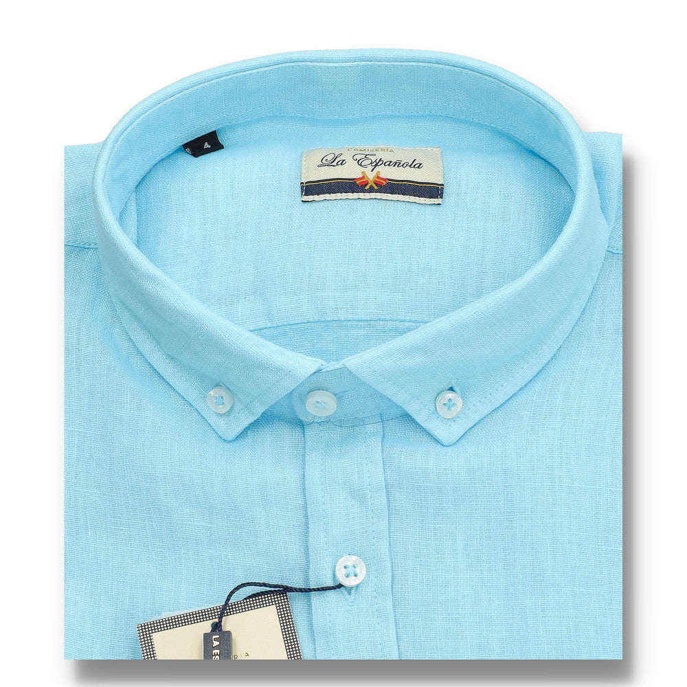 CAMISA 5/6436 LA ESPAÑOLA 100% LINO CUELLO 305 color 4