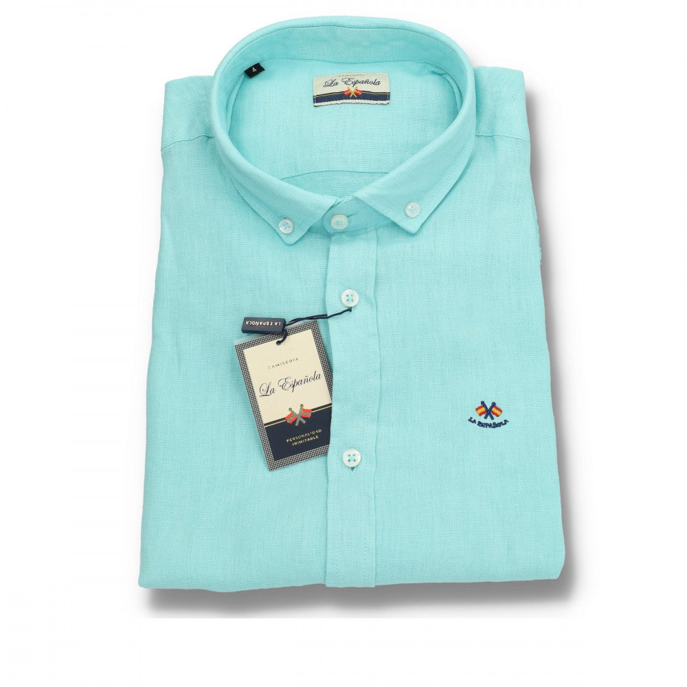 CAMISA 5/6436 LA ESPAÑOLA 100% LINO CUELLO 305 color 5