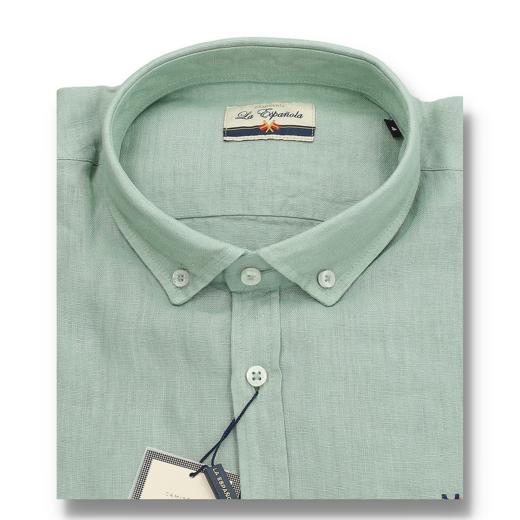 CAMISA 5/6436 LA ESPAÑOLA 100% LINO CUELLO 305 color 8