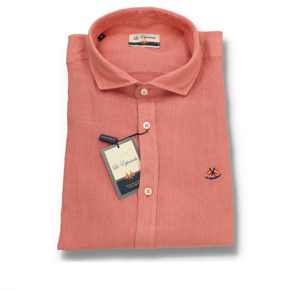 CAMISA 5/6436 LA ESPAÑOLA 100% LINO CUELLO 370 color 11