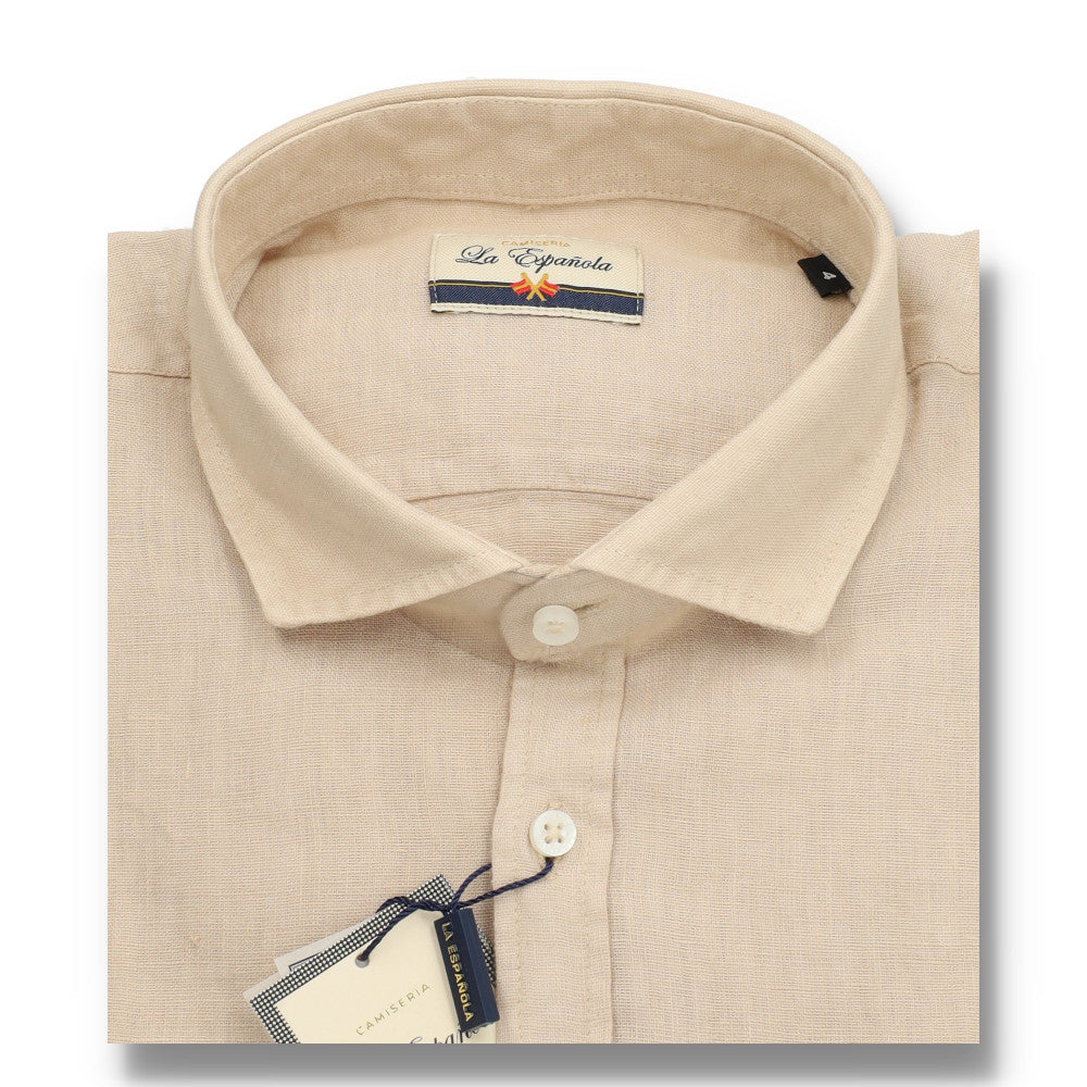CAMISA 5/6436 LA ESPAÑOLA 100% LINO CUELLO 370 color 12